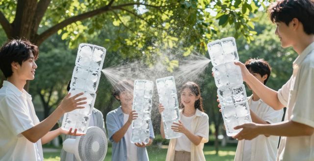 大冰块降温方法_武汉江岸区夏季防暑降温大冰块_大冰块户外活动使用时长